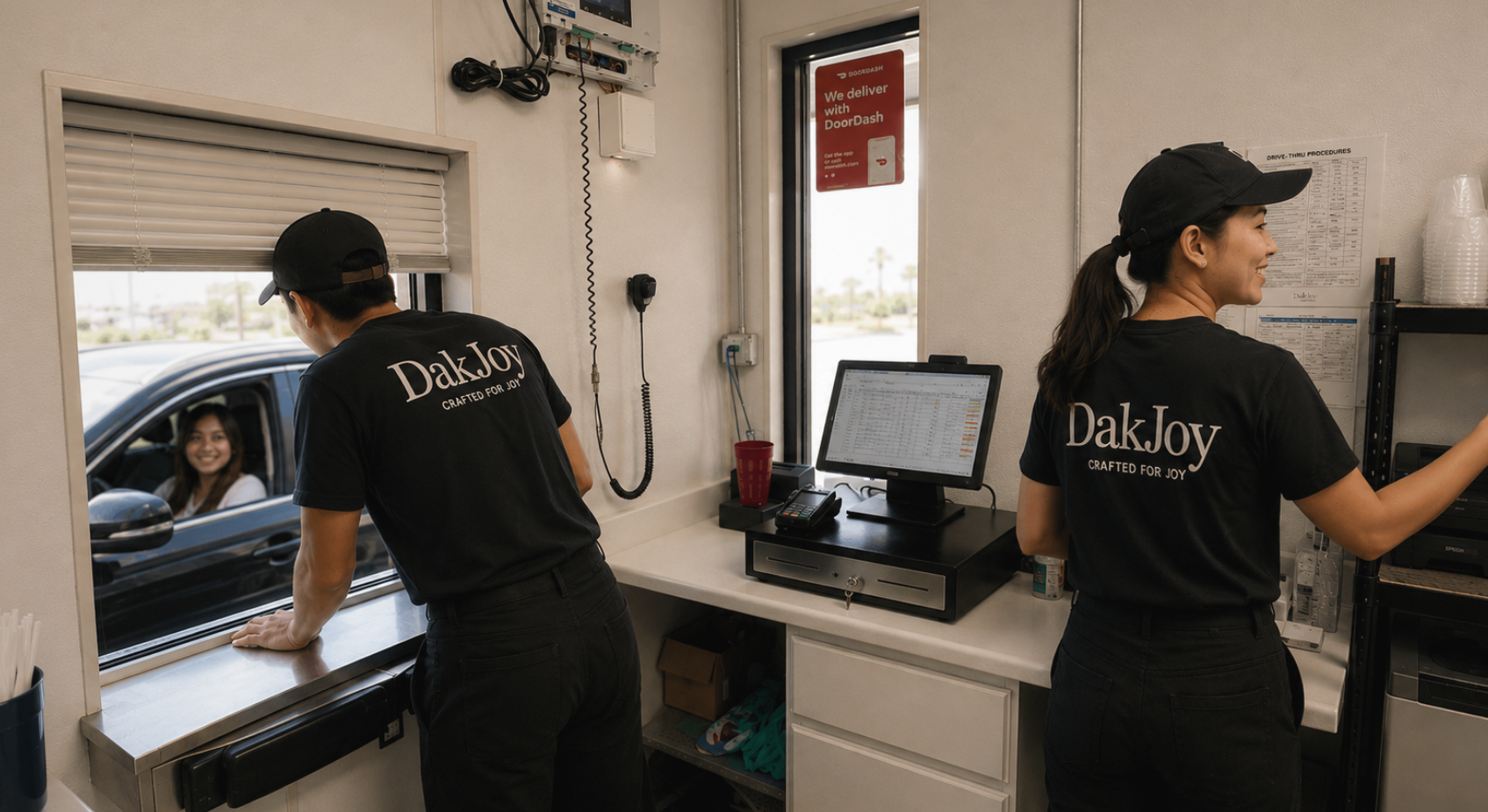 DakJoy team at work